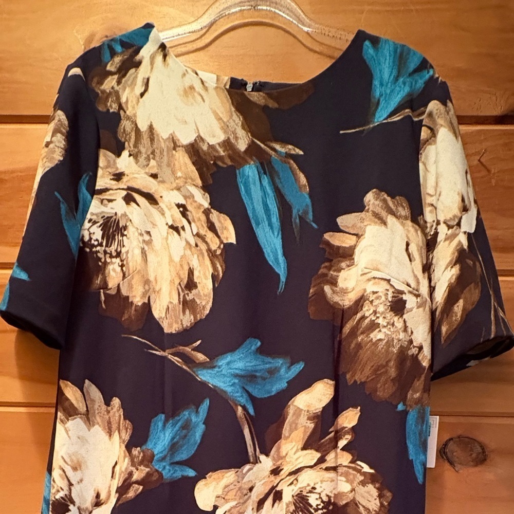 Liz Claiborne Floral Dress - NWT - Picture 3 of 11